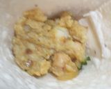 A picture of step 4 of Streets style samosa.