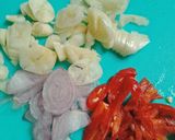 Foto langkah ke 1 dari resep Tumis jagung mix daging.