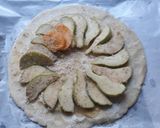 A picture of step 10 of Pear and Persimmon Galette.
