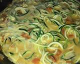 Foto del paso 2 de la receta: Tortilla con fideos de zucchini