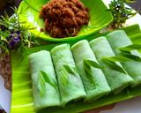 Foto langkah ke 7 dari resep Dadar Gulung Pandan.