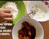 Foto langkah ke 7 dari resep Ayam popcorn mayonaise / ayam goreng mayonaise deep crispy chick.
