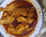 A picture of step 5 of Chicken Curry.