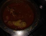 A picture of step 3 of Sweet potato with chicken stew.