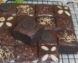 Foto langkah ke 12 dari resep Brownies Tepung Mocaf.