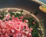 Foto del paso 3 de la receta: Risotto de espinacas y jamón