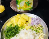 A picture of step 1 of Rice Cutlet.