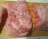 Foto del paso 1 de la receta: Conejo al ajillo picanton