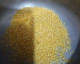A picture of step 1 of Moong ki gravy wali daal.
