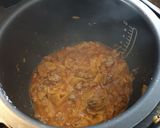 Une image de l'étape 3 de Gratin de pâtes courgettes chèvre frais et boeuf #janvier.