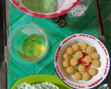 Foto langkah ke 3 dari resep Kue KU isi Kentang Kukus.