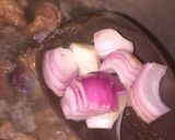 A picture of step 3 of Assorted and Ram meat pepper soup.