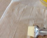Foto del passaggio 5 della ricetta Crostata cheesecake con frutti di bosco e limone in pasta fillo