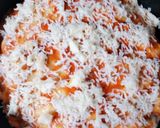 A picture of step 11 of Veg lasagne.