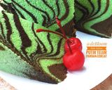 Foto langkah ke 18 dari resep 298. Bolu Kukus Putih Telur Pandan-Coklat.