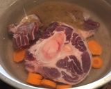 Foto del paso 1 de la receta: Sopa con puchero de caracú y verduras
