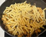 Foto del paso 3 de la receta: Macarrones con pollo, pimientos y berenjenas