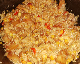 Foto del paso 5 de la receta: Arroz con chuleta de cerdo y maíz tierno