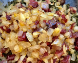 Foto del paso 3 de la receta: Albóndigas ibéricas de grelos