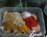 A picture of step 1 of Rice Flour Marinade Chicken Fry.
