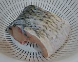 A picture of step 1 of Ginger and Scallion Braised Grass Carp Belly.