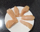 Foto del paso 1 de la receta: Pollo con salsa de maní