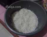 Foto langkah ke 2 dari resep Nasi Uduk Biru.