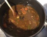 Une image de l'étape 3 de Soupe de légumes mijotés aux épices marocaines et coriandre hachée.