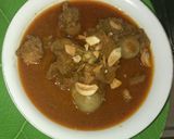Foto langkah ke 7 dari resep Gulai koya kambing.