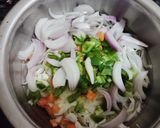 A picture of step 3 of Chinese Macaroni.