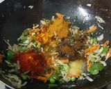 વેજ પુલાવ (Veg Pulao Recipe in Gujarati) રેસીપી સ્ટેપ3ફોટો