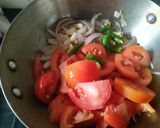 A picture of step 4 of Angara paneer.