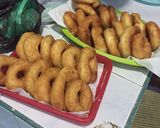Foto langkah ke 9 dari resep Donat Kampung Menul menul.