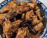 Hình bước làm 6 của món Gà Kho Nấm Hương Kiểu Người Hoa/ Braised Chicken Mushroom