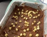 A picture of step 4 of Cakey brownies.