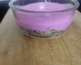 A picture of step 4 of Dragon fruit non cheesy cheese cake.