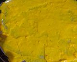 A picture of step 5 of Khandvi.