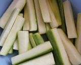 Rántott cukkini kicsit másként recept fázis 1 fotója