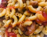 A picture of step 7 of Masala Pasta.