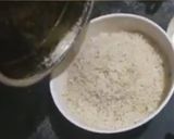 A picture of step 1 of Bread ke Gulab Jamun.