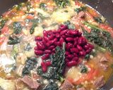 A picture of step 6 of Sardinian Fregola Soup with Beef and Vegetables.
