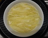 A picture of step 1 of Fried Green Papaya.
