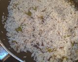 A picture of step 1 of Zeera Rice.