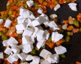 A picture of step 6 of Veg Burritos.