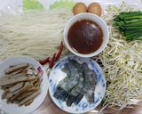 Hình bước làm 1 của món Pad Thái