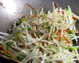 A picture of step 4 of Stir-Fry Healthy Sprouts.
