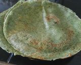 Foto del paso 2 de la receta Crepes verdes vegetarianos