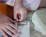 Foto langkah ke 2 dari resep Pangsit gulung sosis.