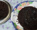 A picture of step 7 of Chocolate choco chips cake.