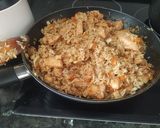 Foto del paso 7 de la receta: Pavo teriyaki con arroz y verduras
